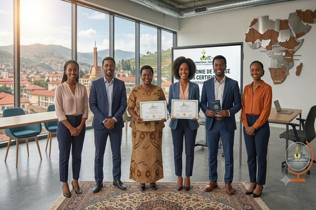 Remise des certificats de formation